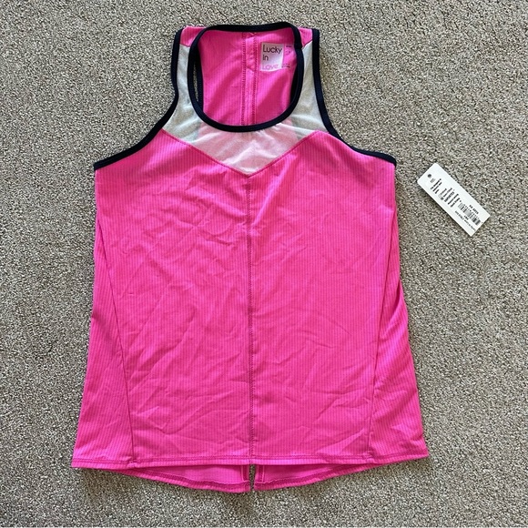 LUCKY IN LOVE Santa Fe Fly High Tie Back Tank Top Size XS - Picture 1 of 8
